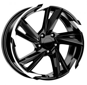 REPLICA STYLE VW 1208 BLACK POLISHED