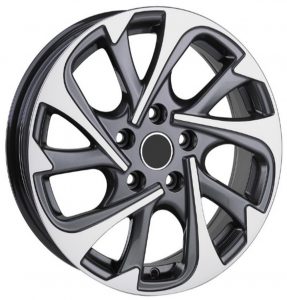 REPLICA STYLE TOYOTA 200 GUNMETAL WITH DIAMOND CUT