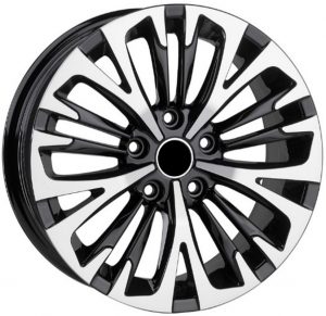 REPLICA STYLE TOYOTA 268 BLACK GLOSS DIAMOND CUT