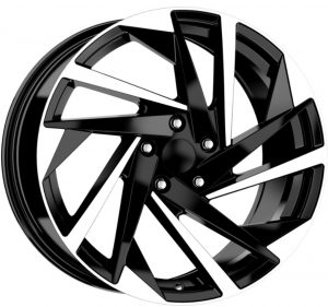 REPLICA STYLE VW 1048 BLACK DIAMOND CUT