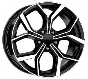 REPLICA STYLE VW 1217 BLACK DIAMOND CUT