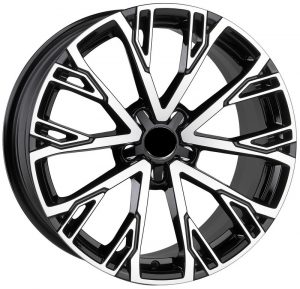 REPLICA STYLE AUDI 322 BLACK GLOSS DIAMOND CUT