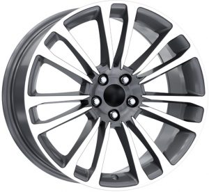 REPLICA STYLE FIAT 955 956 GUNMETAL WITH DIAMOND CUT