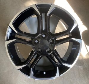 REPLICA STYLE FIAT 596 BLACK POLISHED