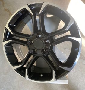 REPLICA STYLE FIAT 596 BLACK POLISHED