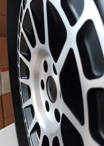 OFF ROAD 4X4 55199 MATT BLACK MACHINED FACE