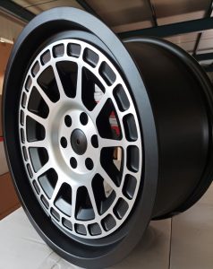 OFF ROAD 4X4 55199 MATT BLACK MACHINED FACE